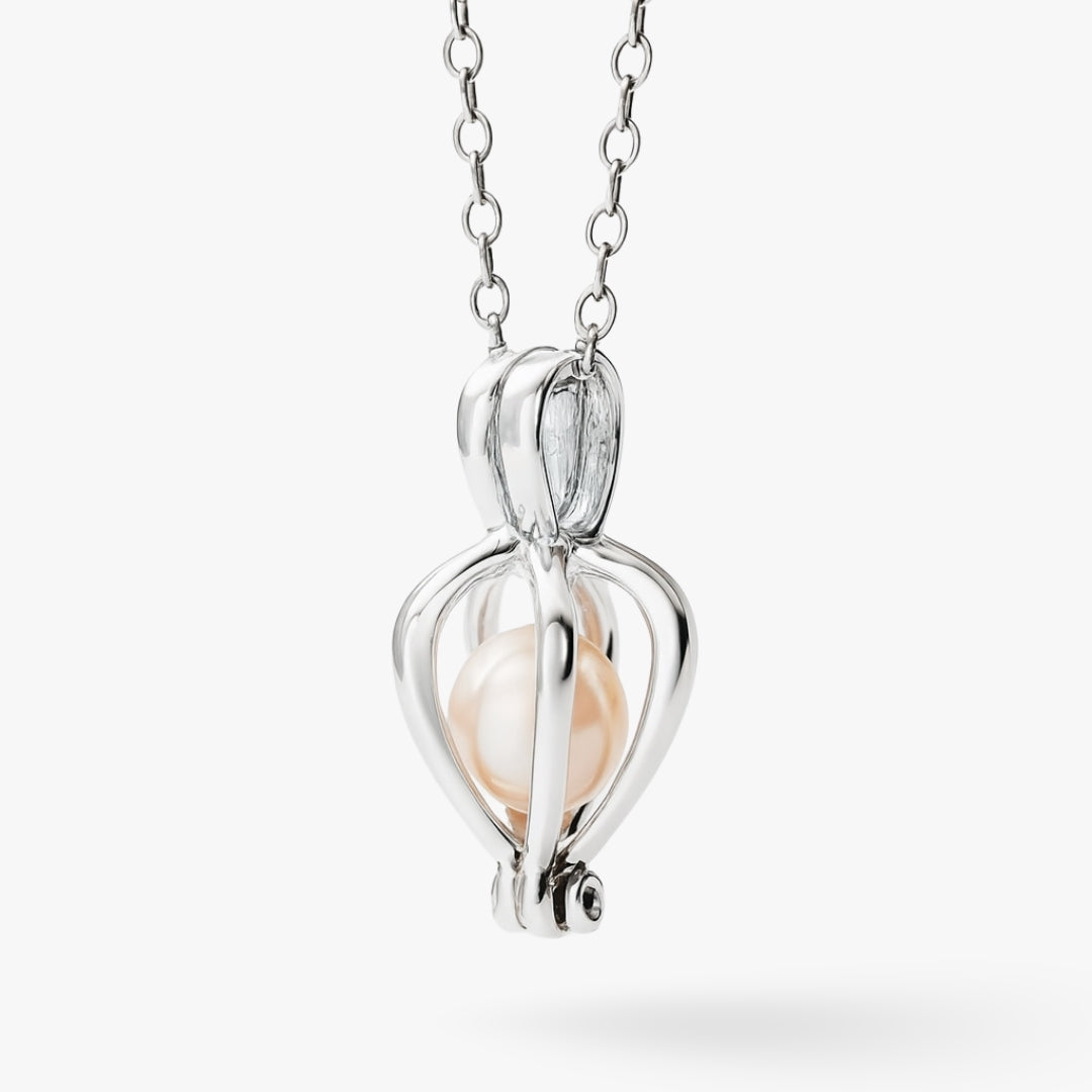 Oyster Pearl Necklace and Ring (18 Inch Chain)