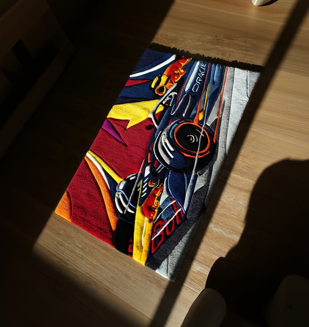F1 RED BULL RUG
