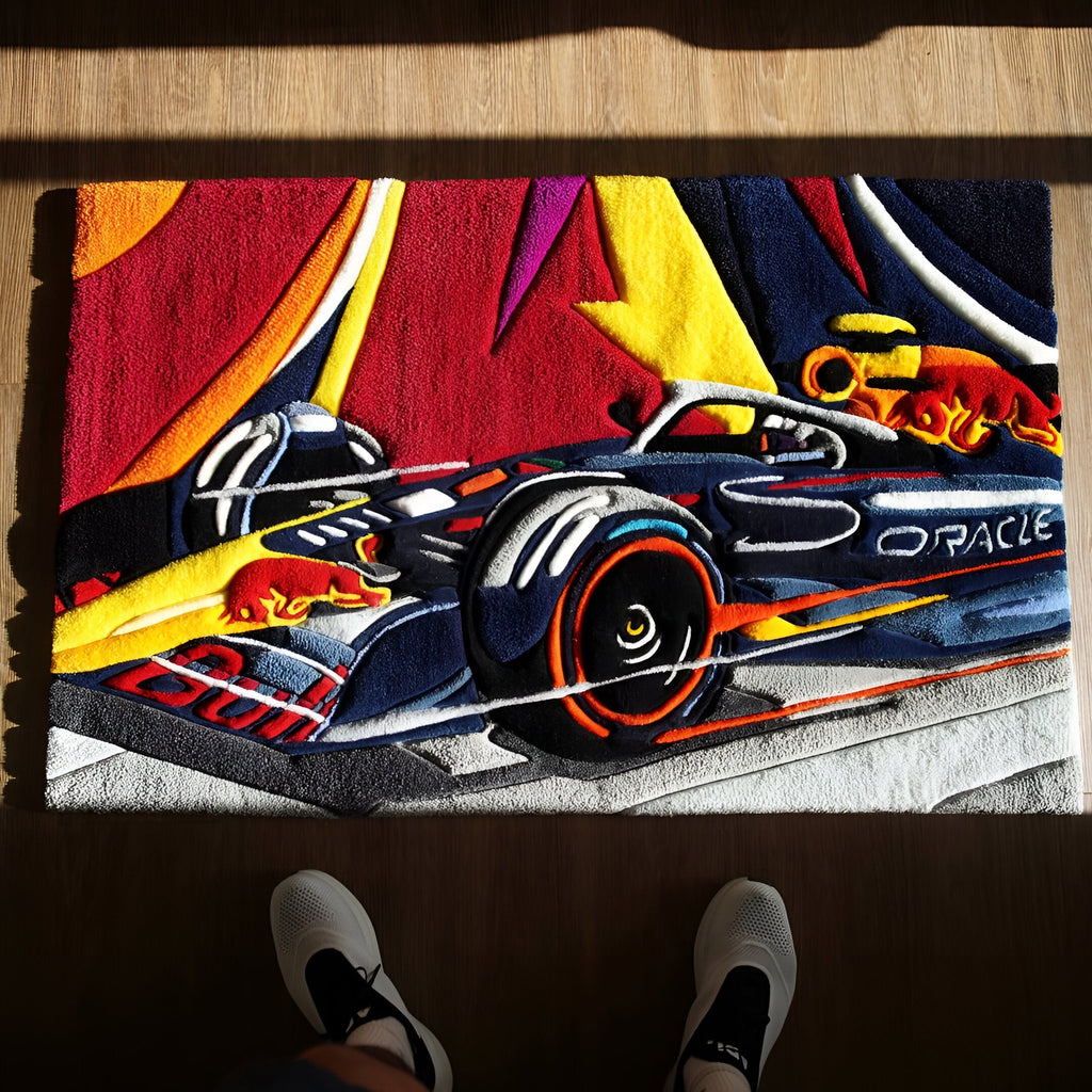 F1 RED BULL RUG