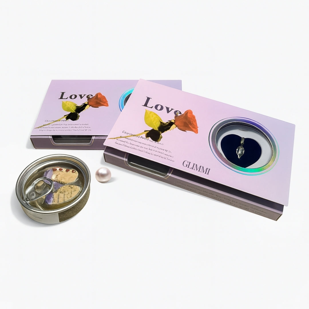 Oyster Pearl Necklace and Ring (18 Inch Chain)