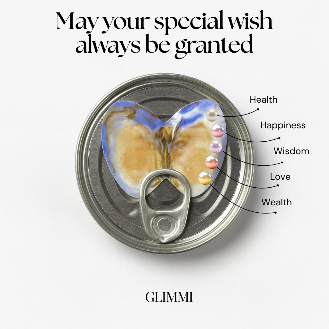 Oyster Pearl Necklace and Ring (18 Inch Chain)